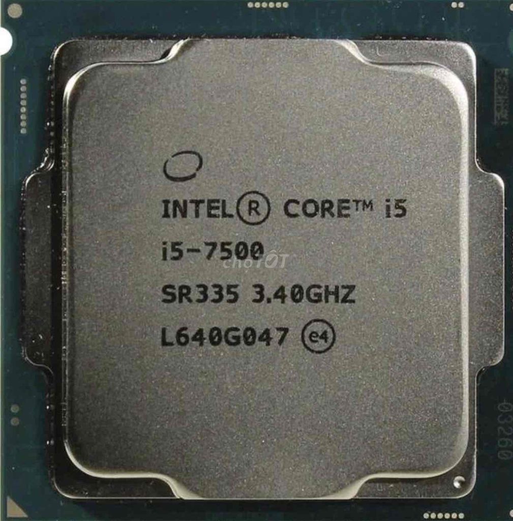 CPU Intel Core i5-7500 3.40GHz. Mua bán Linh kiện (RAM, Card...) tại Quận Tân Bình Tp Hồ Chí Minh được đăng bởi Nguyễn Hoàng Nhã  hình 1