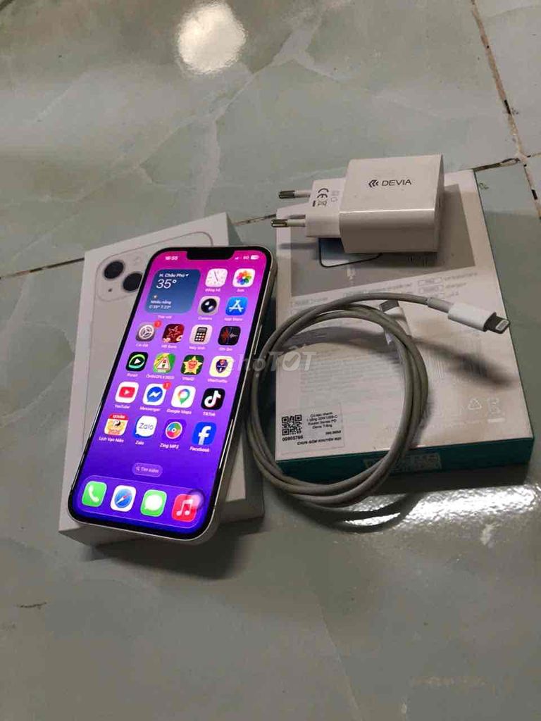 Apple iPhone 13 fpt nguyên zin vna. Mua bán Điện thoại tại Huyện Châu Phú An Giang được đăng bởi Duy Lê hình 1