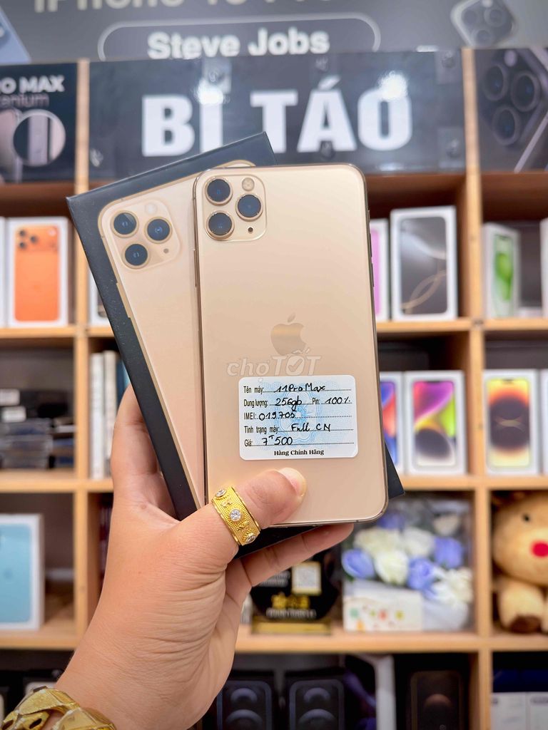 Apple iPhone 11 Pro Max 256GB Vàng. Mua bán Điện thoại tại Thành phố Long Xuyên An Giang được đăng bởi Bi Táo Store hình 1