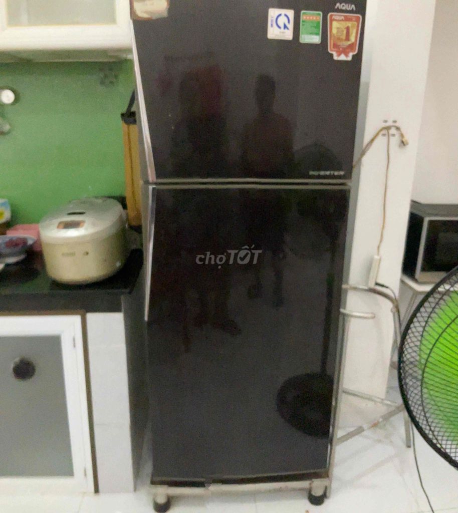 Tủ lạnh Aqua Inverter màu Đen. Mua bán Tủ lạnh tại Huyện Đức Hòa Long An được đăng bởi Thị thu thủy Nguyễn hình 1