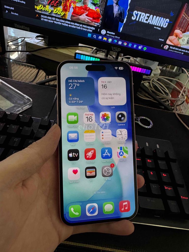 Apple iPhone 15 Plus 128GB Hồng. Mua bán Điện thoại tại Huyện Buôn Đôn Đắk Lắk được đăng bởi phúc  hình 1