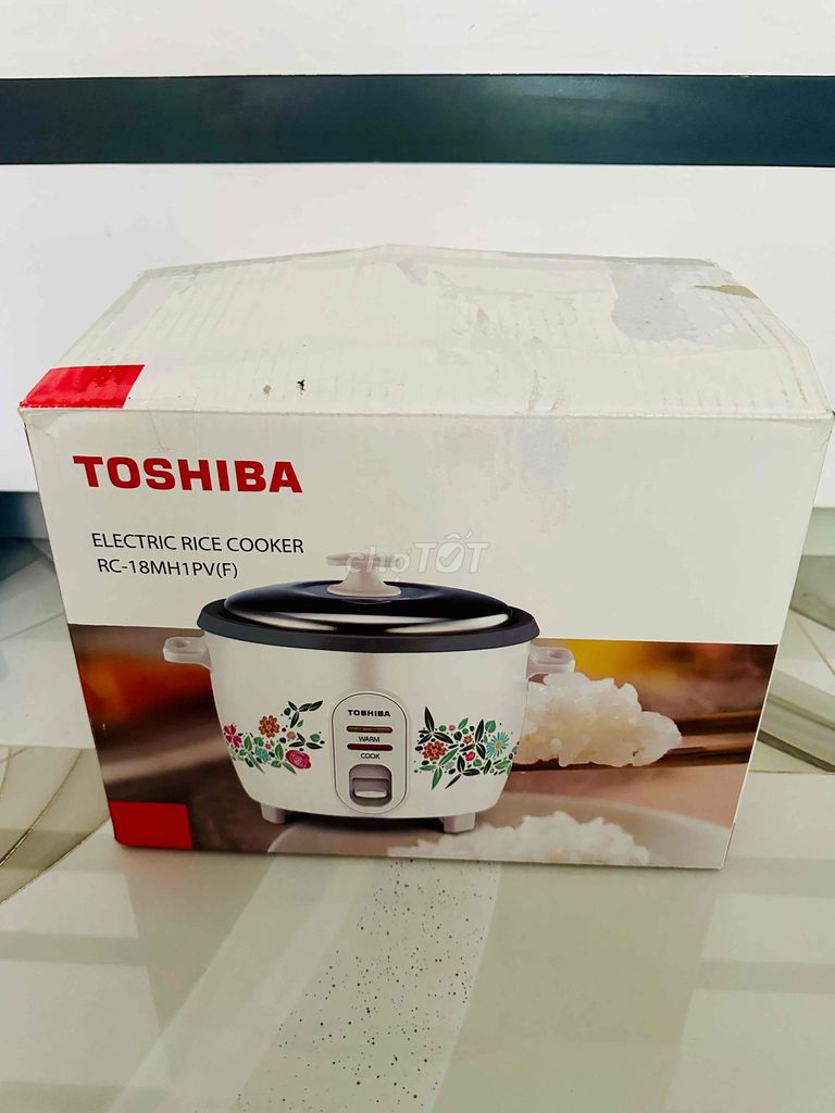 Nồi cơm điện Toshiba RC-18MH1PV(F). Mua bán Bếp, lò, đồ điện nhà bếp tại Thành phố Cà Mau Cà Mau được đăng bởi duytrancm hình 1