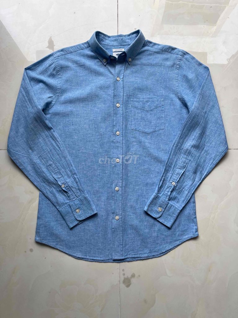 Sơ mi Linen hiệu Old Navy 369126 Size S chính hãng