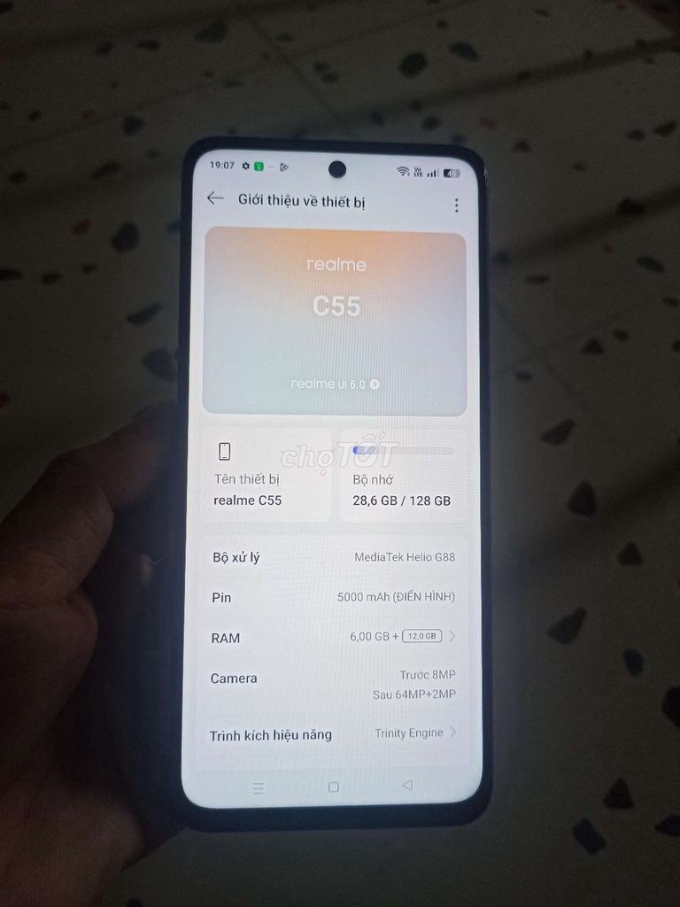 Realme C55 ram 6/128gb. Mua bán Điện thoại tại Thành phố Biên Hòa Đồng Nai được đăng bởi Nam hình 1