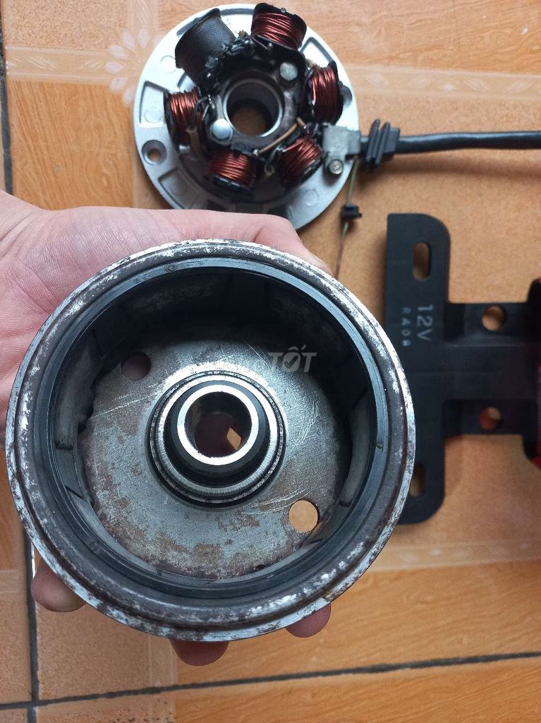 Vô lăng mâm lửa và cụm đèn hậu zin xe Cub. Mua bán Phụ tùng xe tại Quận Hà Đông Hà Nội được đăng bởi Lê Công Tuấn Anh hình 5