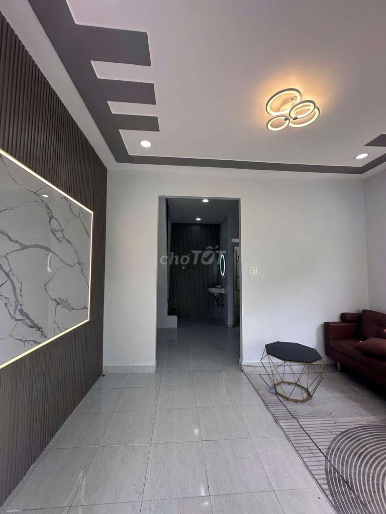NHÀ GẦN NGÃ BA GIỒNG HÓC MÔN GIÁ 435TR 33,8M2 - ảnh 3