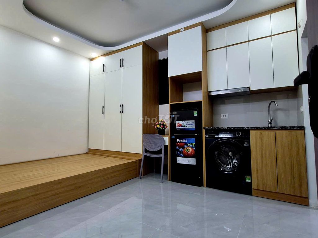 PHÒNG ĐẸP MỚI TINH 20M2 FULL ĐỒ NỘI THẤT MÁY GIẶT RIÊNG TỪNG PHÒNG