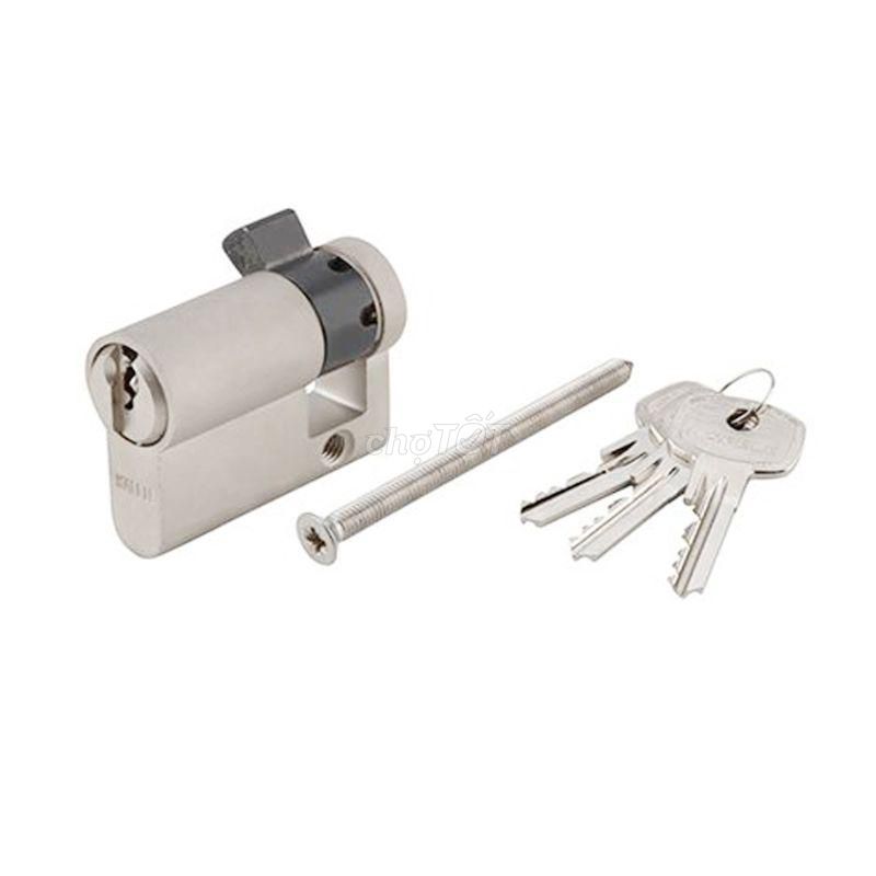 Ruột khóa Hafele 916.96.117 Đồng thau Nickel. Mua bán Nội thất, đồ gia dụng khác tại Thành phố Sóc Trăng Sóc Trăng được đăng bởi Hafele  hình 1
