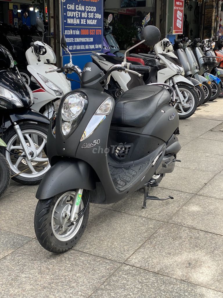 Bán xe sym elite 50 cũ bao zin, bao công chứng. Mua bán Xe máy tại Quận Tân Phú Tp Hồ Chí Minh được đăng bởi A Phước hình 1
