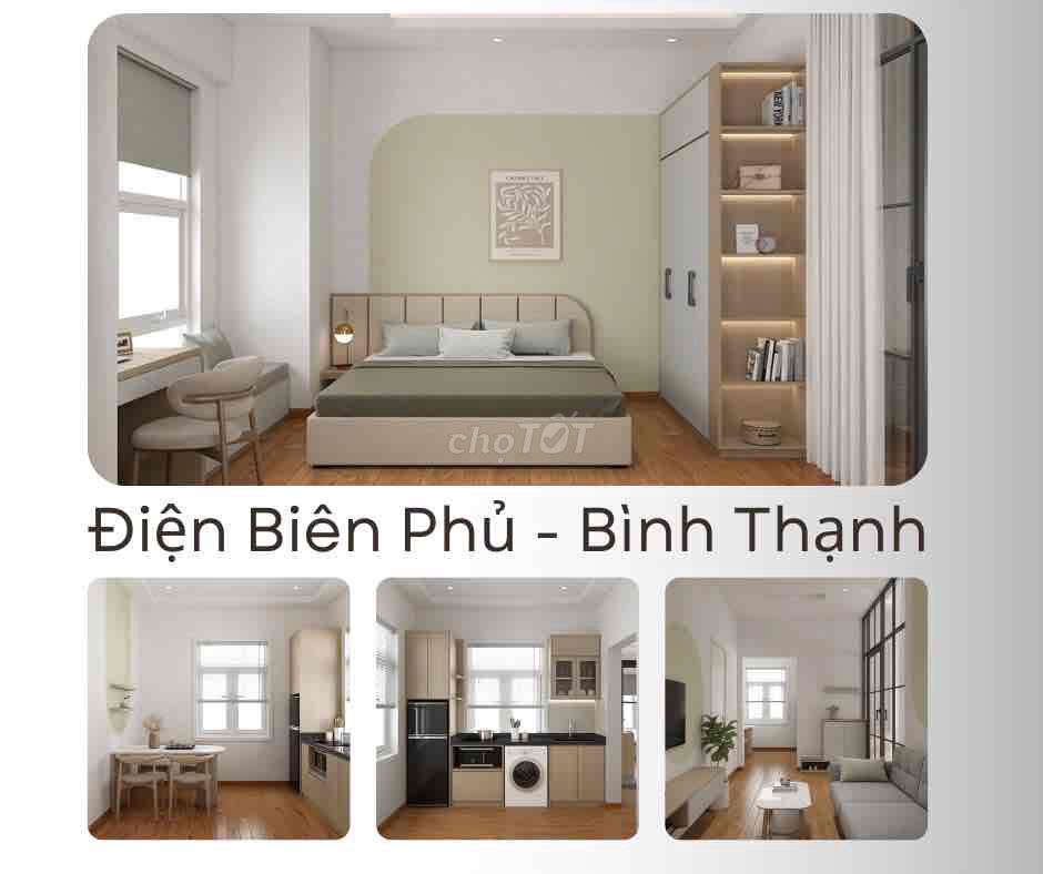 5 PHÚT TỚI NGÃ TƯ HÀNG XANH💥🎉1PN_Duplex_Studio rộng từ 30-70m2 🌷ĐBP🌷