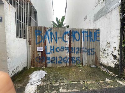 Đất trống 68m2 hẻm ô tô cho thuê
