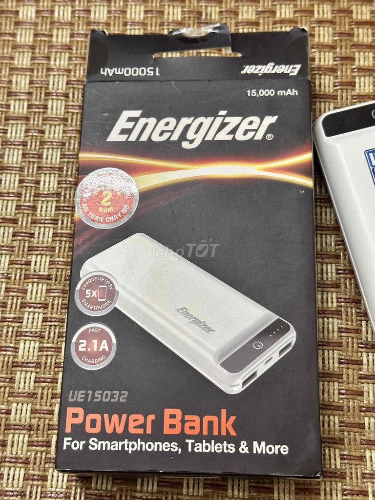 Sạc dự phòng Energizer UE15032. Mua bán Phụ kiện (Màn hình, Chuột...) tại Huyện Hải Hậu Nam Định được đăng bởi Hoàng Quang hình 1
