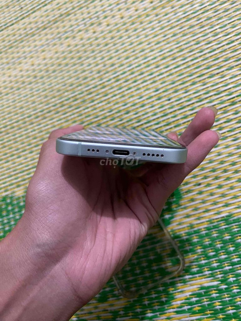 Apple iPhone 15 128GB Xanh lá nhạt Đã qua sử dụng. Mua bán Điện thoại tại Quận Tân Phú Tp Hồ Chí Minh được đăng bởi No Na hình 1
