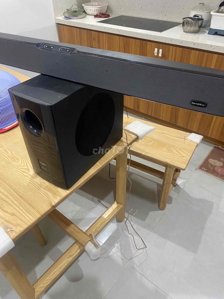 Loa thanh SoundMax SB-217/2.1 Đen. Mua bán Tivi, Âm thanh tại Quận Cẩm Lệ Đà Nẵng được đăng bởi Phúc hình 1