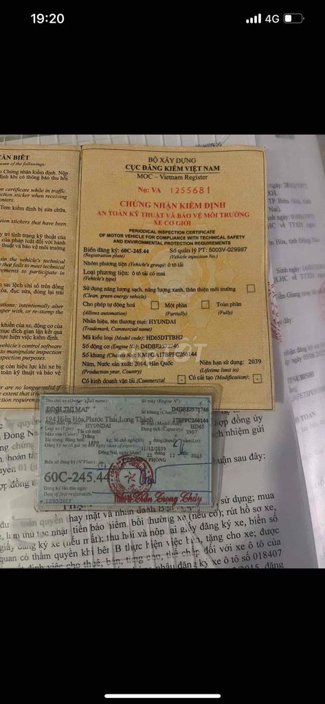 Tải Hyundai HD65 đời 2014 vào TP được. Mua bán Xe tải, xe ben tại Thành phố Biên Hòa Đồng Nai được đăng bởi Nhan Hùng Thanh Phong hình 5