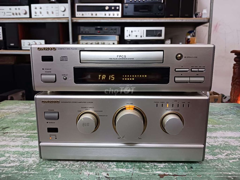 Onkyo A-922M C-722M Nhôm Nhật Bản - 132983704