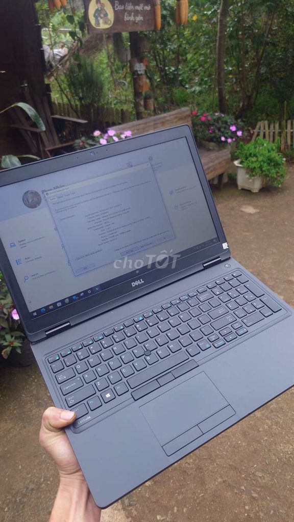 Dell E5580 i5 12GB/128GB Đen. Mua bán Laptop tại Thành phố Đà Lạt Lâm Đồng được đăng bởi Hoài Nhân hình 1