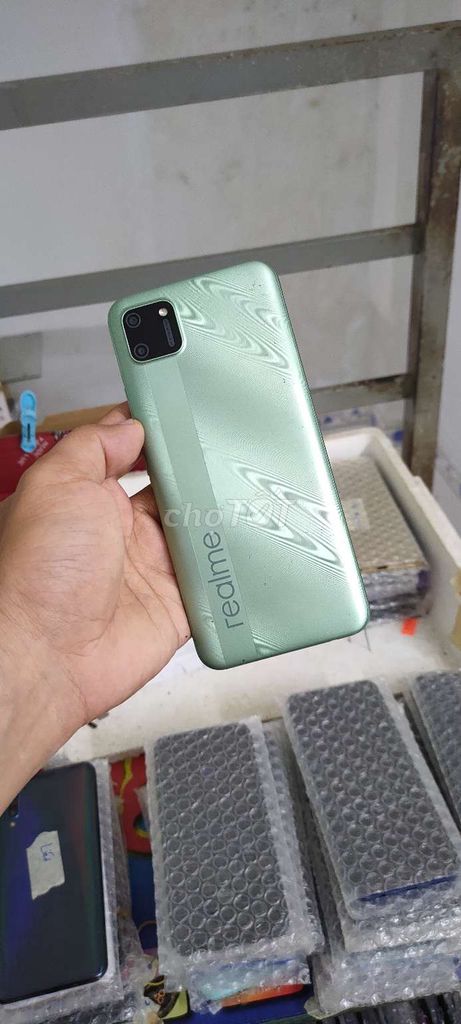 Realme C11, ram 3gb, 32gb, pin 5000. Mua bán Điện thoại tại Quận Gò Vấp Tp Hồ Chí Minh được đăng bởi A LONG   nhận thanh toán THẺ TÍN DỤNG hình 1