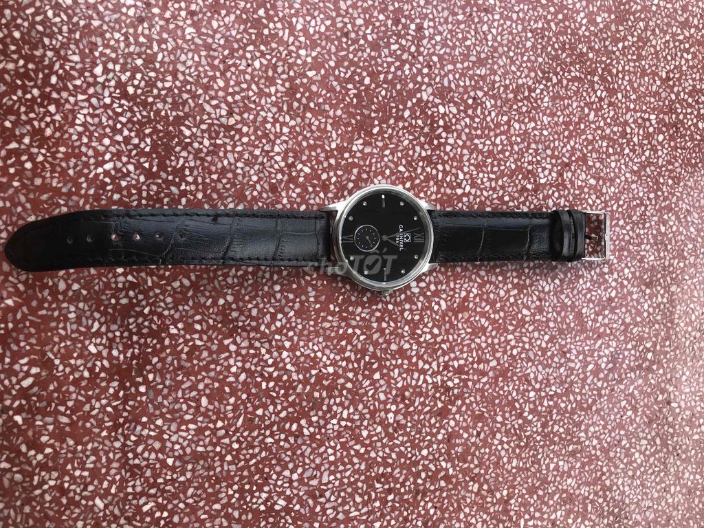 Đồng hồ Carnival 8708G Nam Đen. Mua bán Đồng hồ tại Huyện Mỹ Xuyên Sóc Trăng được đăng bởi Tôn Định hình 1