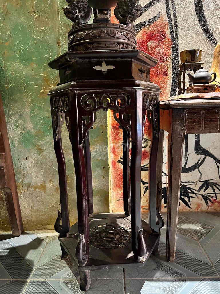 Đôn lục lăng Gỗ, Đá Nâu. Mua bán Nội thất, đồ gia dụng khác tại Thành phố Huế Thừa Thiên Huế được đăng bởi Rọm hình 1