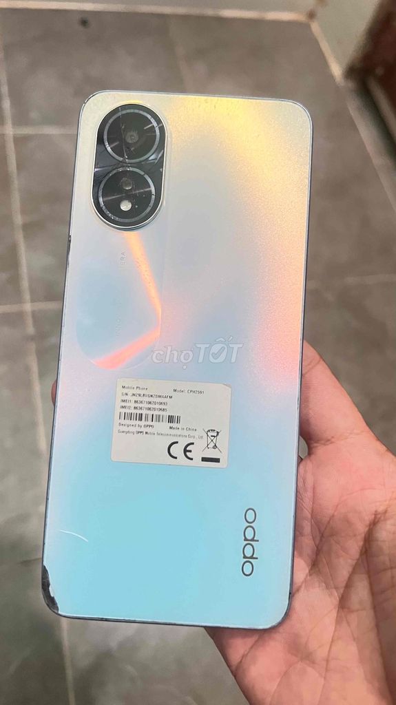 Oppo A18 4GB/128GB Trắng. Mua bán Điện thoại tại Thị xã Tân Uyên Bình Dương được đăng bởi Khánh Linh hình 1