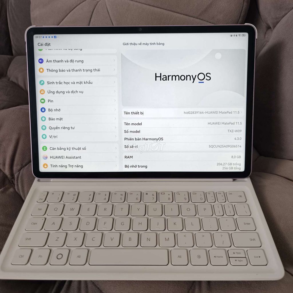 HuaMáy Tính Bảng Huawei Papermatte 11.5 2025Tím. Mua bán Máy tính bảng tại Quận Ninh Kiều Cần Thơ được đăng bởi Tài Audio  hình 1