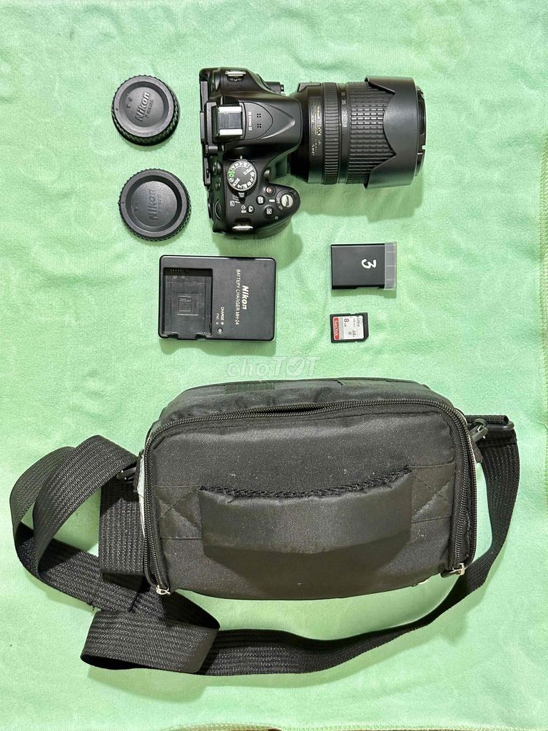 Máy ảnh Nikon D5200 Đen. Mua bán Máy ảnh, Máy quay tại Thành phố Trà Vinh Trà Vinh được đăng bởi Mr Sơn hình 1