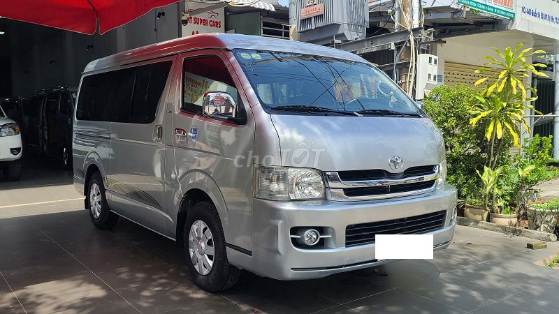 Xe Toyota Hiace 2010 Máy Xăng, Xe Lành Tính. Mua bán Ô tô tại Quận Gò Vấp Tp Hồ Chí Minh được đăng bởi Chợ Xe Cũ Giá Tốt hình 1