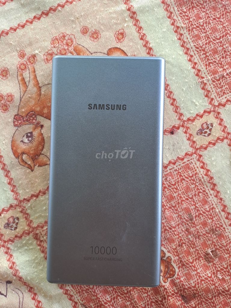 Sạc dự phòng Samsung 10000mAh Type-C Xám. Mua bán Phụ kiện (Màn hình, Chuột...) tại Huyện Gò Công Tây Tiền Giang được đăng bởi Phong Dao Van hình 1