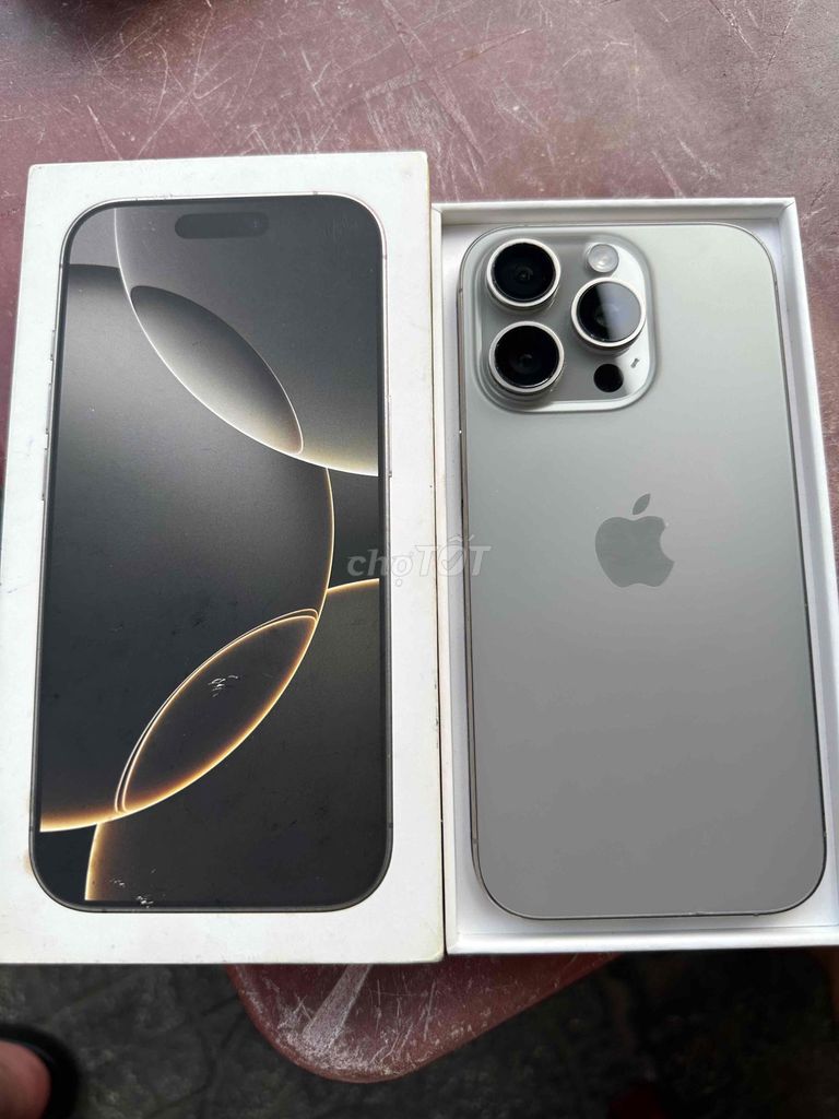 GL iPhone 16 Pro VN/A Natural Titan. Mua bán Điện thoại tại Quận 6 Tp Hồ Chí Minh được đăng bởi Gavang hình 1