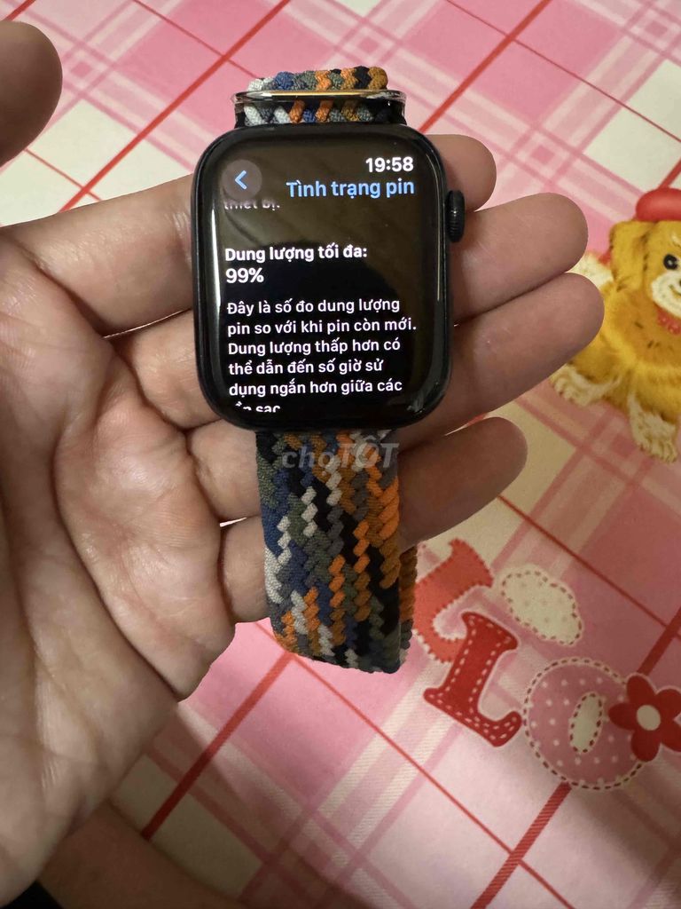 appwatch seri 9 45mm màu đen. Mua bán Thiết bị đeo thông minh tại Thành phố Đà Lạt Lâm Đồng được đăng bởi Le hoàn viet hình 1