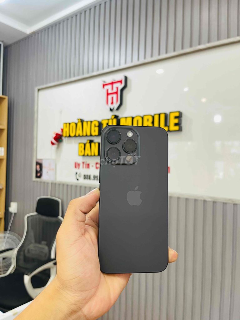 iPhone 15 Pro Max 256GB Đen. Mua bán Điện thoại tại Quận Liên Chiểu Đà Nẵng được đăng bởi Hoàng Tú Mobile hình 1