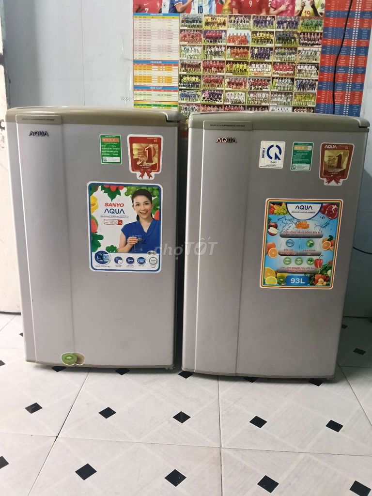 Tủ lạnh Aqua 93L Xám Nguyên zin. Mua bán Tủ lạnh tại Quận Tân Phú Tp Hồ Chí Minh được đăng bởi Hoàng Sáu  hình 1