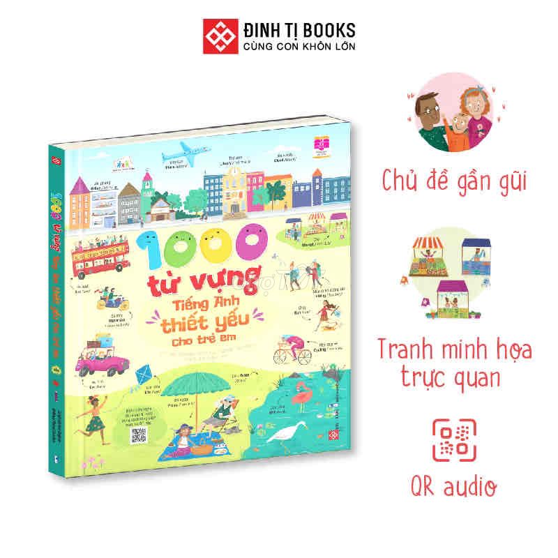 mới 100% 1000 từ đầu tiên cho bé