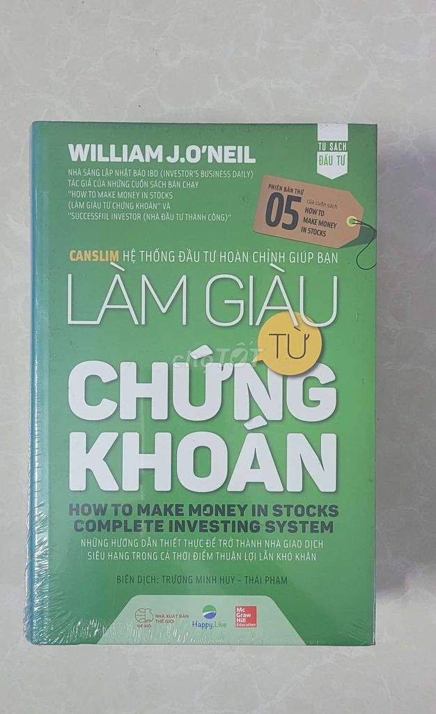 Nguyên bộ 2 quyển làm giàu từ chứng khoán