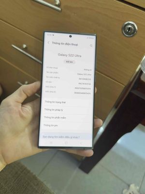 Samsung Galaxy S22 Ultra_VN_12/256GB. Mua bán Điện thoại tại Thành phố Thủ Dầu Một Bình Dương được đăng bởi Tuấn Nga