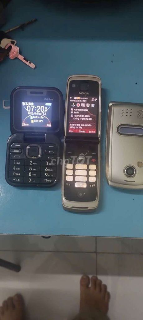 Nokia Điện thoại cổ Đen, Bạc. Mua bán Điện thoại tại Huyện Hóc Môn Tp Hồ Chí Minh được đăng bởi tony hùng   hình 1