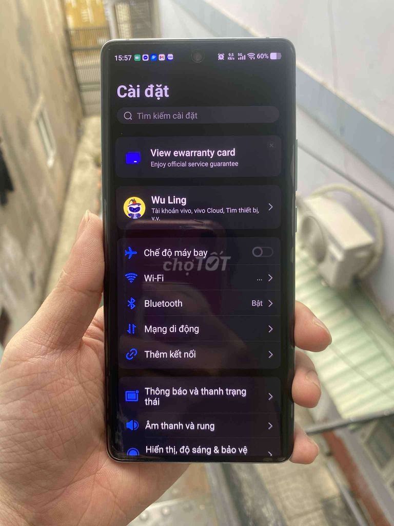 Vivo X100 Pro Xanh 99%. Mua bán Điện thoại tại Quận 12 Tp Hồ Chí Minh được đăng bởi Vũ Linh Nguyễn hình 1