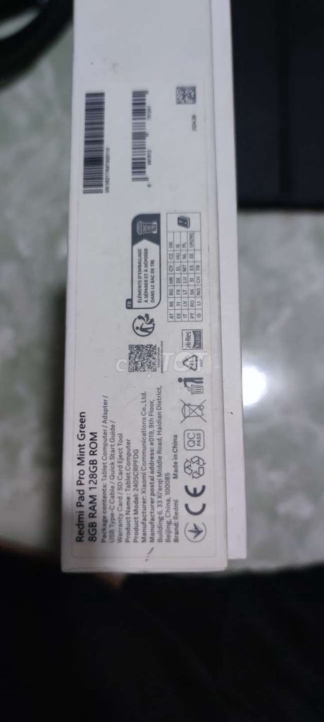 Xiaomi Redmi Pad Pro 8GB/128GB. Mua bán Máy tính bảng tại Quận Bình Thạnh Tp Hồ Chí Minh được đăng bởi Loc Siro hình 1