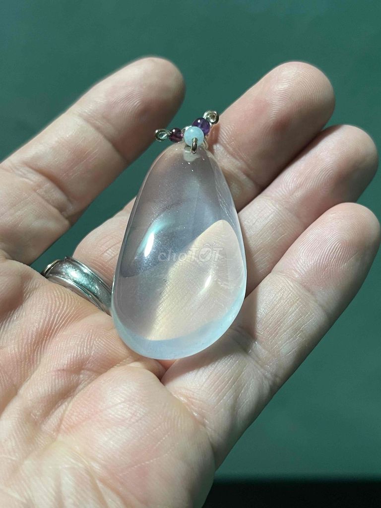 Mặt dây chuyền Thạch anh pha lê. Mua bán Phụ kiện thời trang khác tại Thị xã Từ Sơn Bắc Ninh được đăng bởi Ngô Văn Tiến hình 1