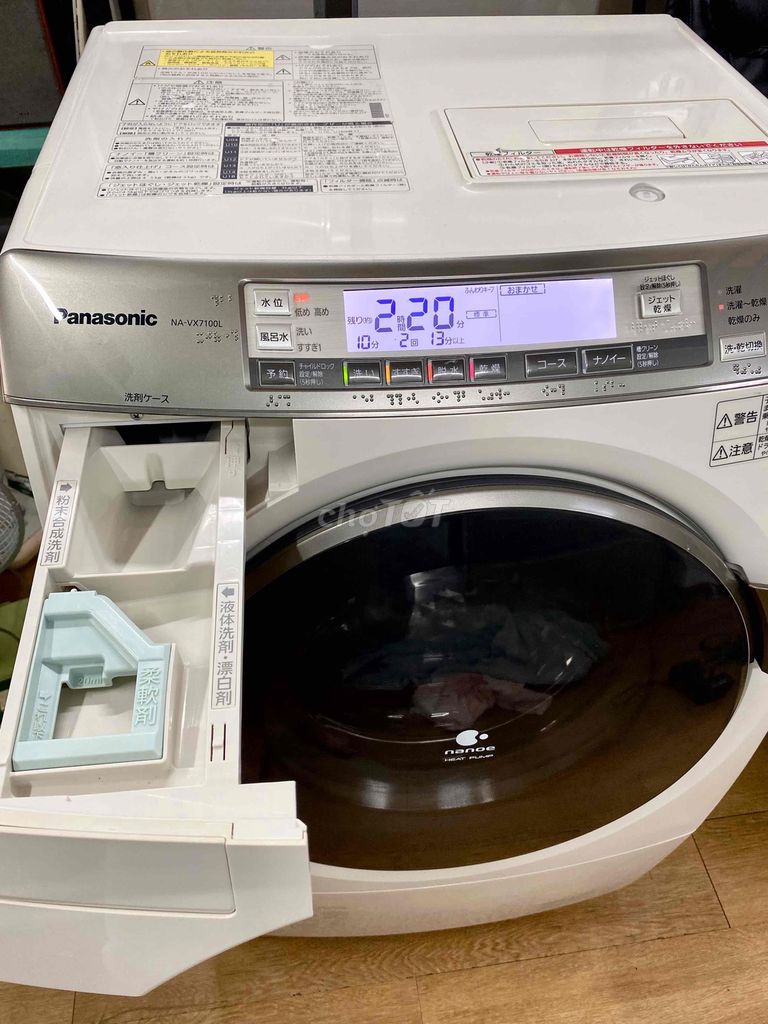 - Hàng lưu kho máy giặt nội địa Panasonic new 99%
