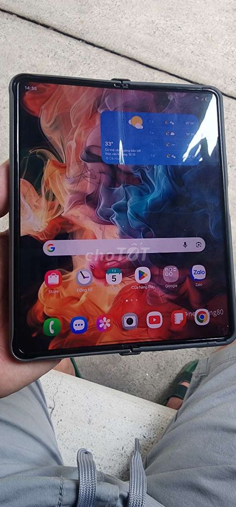 Samsung Z Fold 3 512GB Đen . Mua bán Điện thoại tại Quận Ninh Kiều Cần Thơ được đăng bởi ngọc như  hình 1