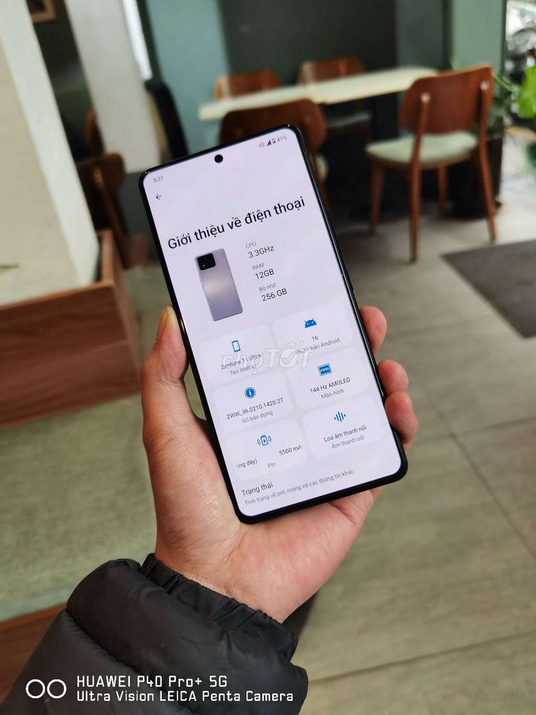Asus Zenphone 11 Ultra 256GB Trắng. Mua bán Điện thoại tại Quận Nam Từ Liêm Hà Nội được đăng bởi Quàng A Tũn hình 1
