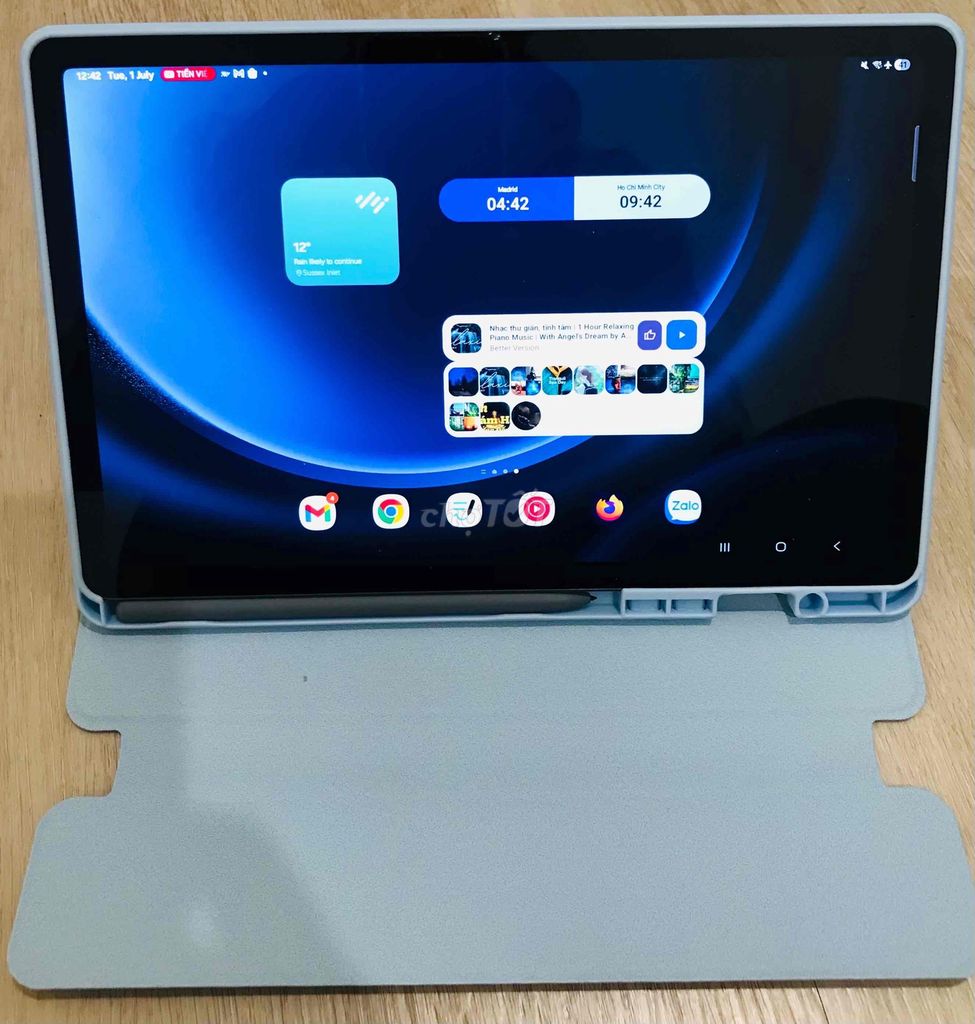 samsung tab s9 fe 5g 128Gb like new. Mua bán Máy tính bảng tại Quận Bình Thạnh Tp Hồ Chí Minh được đăng bởi trần hình 3