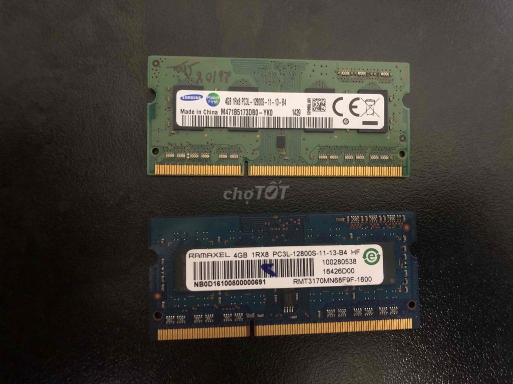 2 RAM Laptop Samsung, Ramaxel 4GB DDR4 - 132964362