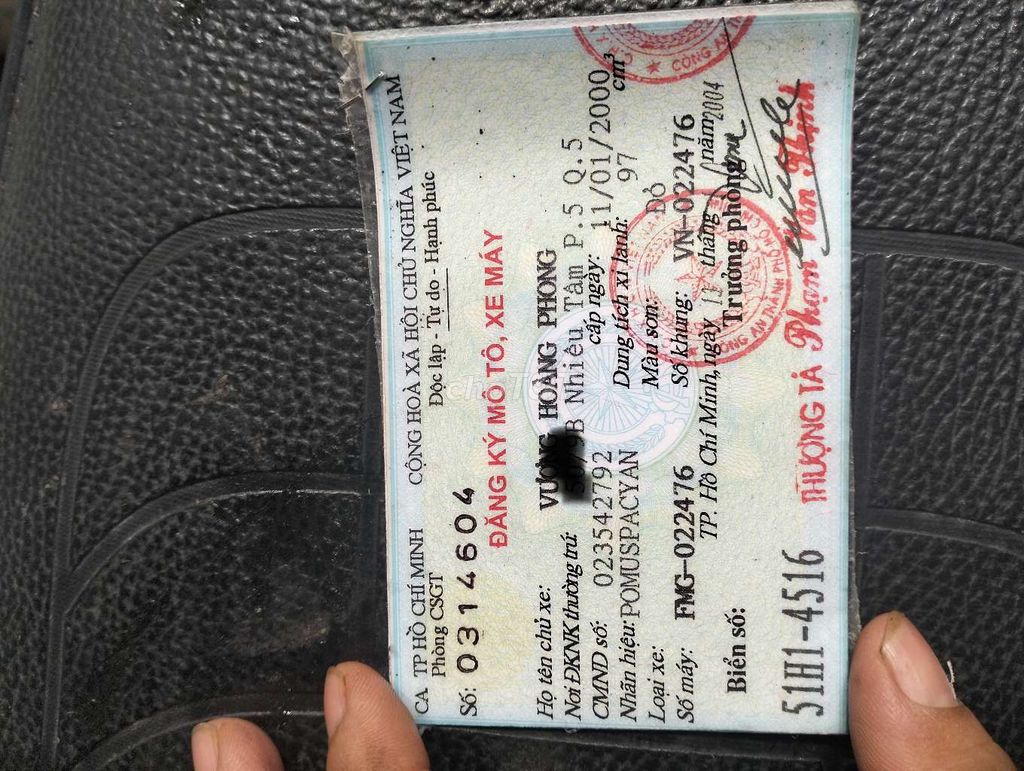 Xe 1 chủ từ 2004,  máy móc ngon lành,. Mua bán Xe máy tại Quận 4 Tp Hồ Chí Minh được đăng bởi MUA ĐỒ GỖ NỘI THẤT hình 2