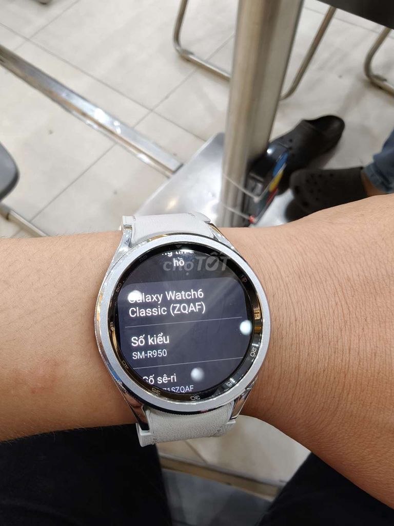 Galaxy watch 6 classic đẹp keng. Mua bán Thiết bị đeo thông minh tại Quận Tân Bình Tp Hồ Chí Minh được đăng bởi Quốc Tuấn  hình 1
