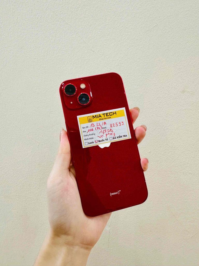 iPhone 13 Quốc Tế 128GB Đỏ. Mua bán Điện thoại tại Quận Ba Đình Hà Nội được đăng bởi Huy Trần hình 1