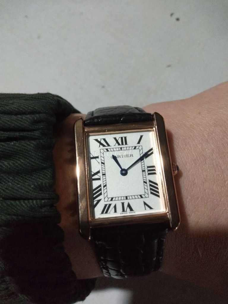 Cartier Tank Mod (Máy Pin Thụy Sĩ Chính Hãng)