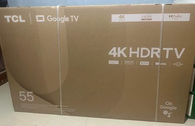 TV 4K TCL 55P635 55in 4K Google TV Bảo Hành 2026